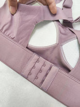 Seamless Wireless Sports Bra, Comfy & Breathable Running Workout Bra, Women&