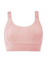 Seamless Wireless Sports Bra, Comfy & Breathable Running Workout Bra, Women&
