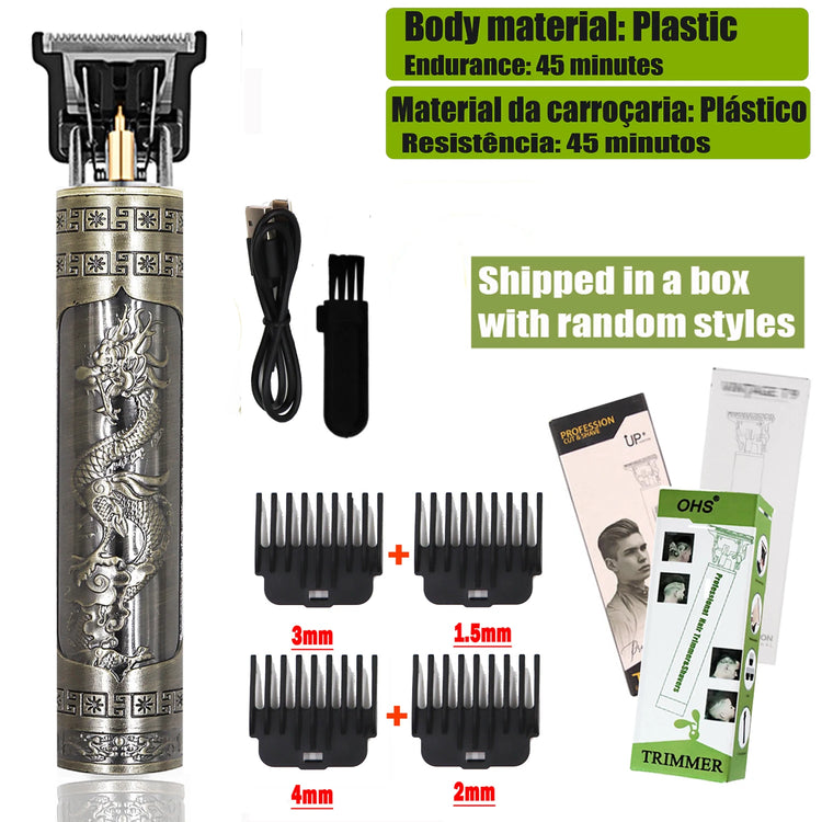 T9 Hair Clipper Repair Beard Shaving Body Hair Trimmer Clippers Electric Machine Men Haircut Machine 0mm Barber Shaver - Lena & Miles Exquisite Boutique LLC.