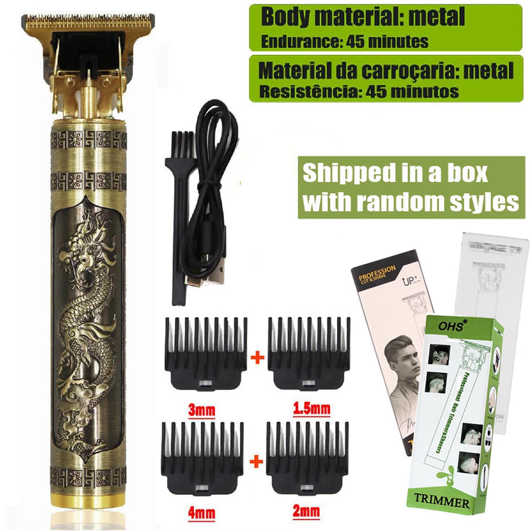 T9 Hair Clipper Repair Beard Shaving Body Hair Trimmer Clippers Electric Machine Men Haircut Machine 0mm Barber Shaver - Lena & Miles Exquisite Boutique LLC.