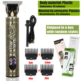 T9 Hair Clipper Repair Beard Shaving Body Hair Trimmer Clippers Electric Machine Men Haircut Machine 0mm Barber Shaver - Lena & Miles Exquisite Boutique LLC.