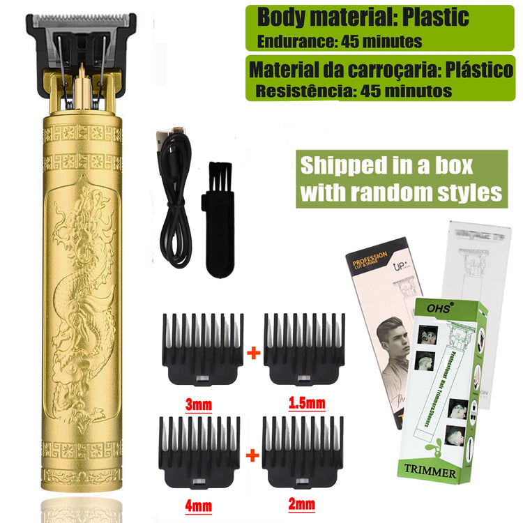 T9 Hair Clipper Repair Beard Shaving Body Hair Trimmer Clippers Electric Machine Men Haircut Machine 0mm Barber Shaver - Lena & Miles Exquisite Boutique LLC.