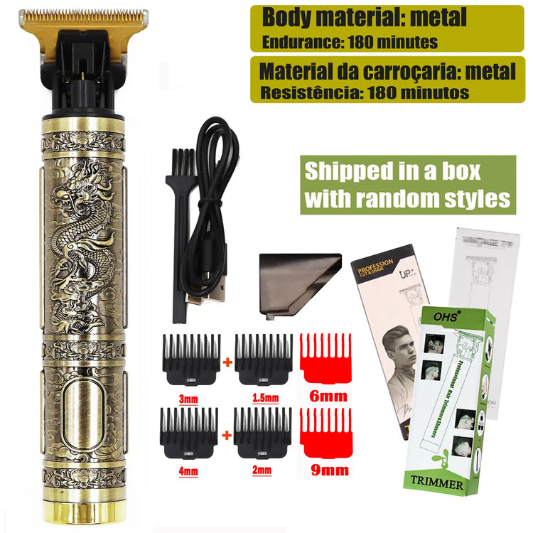 T9 Hair Clipper Repair Beard Shaving Body Hair Trimmer Clippers Electric Machine Men Haircut Machine 0mm Barber Shaver - Lena & Miles Exquisite Boutique LLC.