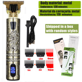 T9 Hair Clipper Repair Beard Shaving Body Hair Trimmer Clippers Electric Machine Men Haircut Machine 0mm Barber Shaver - Lena & Miles Exquisite Boutique LLC.