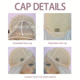 Synthetic 13*4 Lace Front Wigs Synthetic Long Wavy Hair Lace Front Wigs For Women Pastel Lace Front Wigs Deep Wave Curly Lace Wig For Women - Lena & Miles Exquisite Boutique LLC.