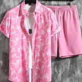 Tropical Floral Print, Men&