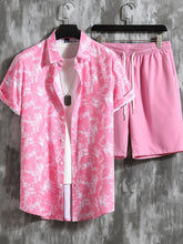 Tropical Floral Print, Men&