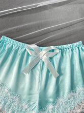 Romantic Scallop Lace Lingerie Set - Seductive Translucent V-Neck Bra & Luxurious Shorts - Feminine Intimate Wear for Women - Comfortable, Sexy & Chic - Lena & Miles Exquisite Boutique LLC.