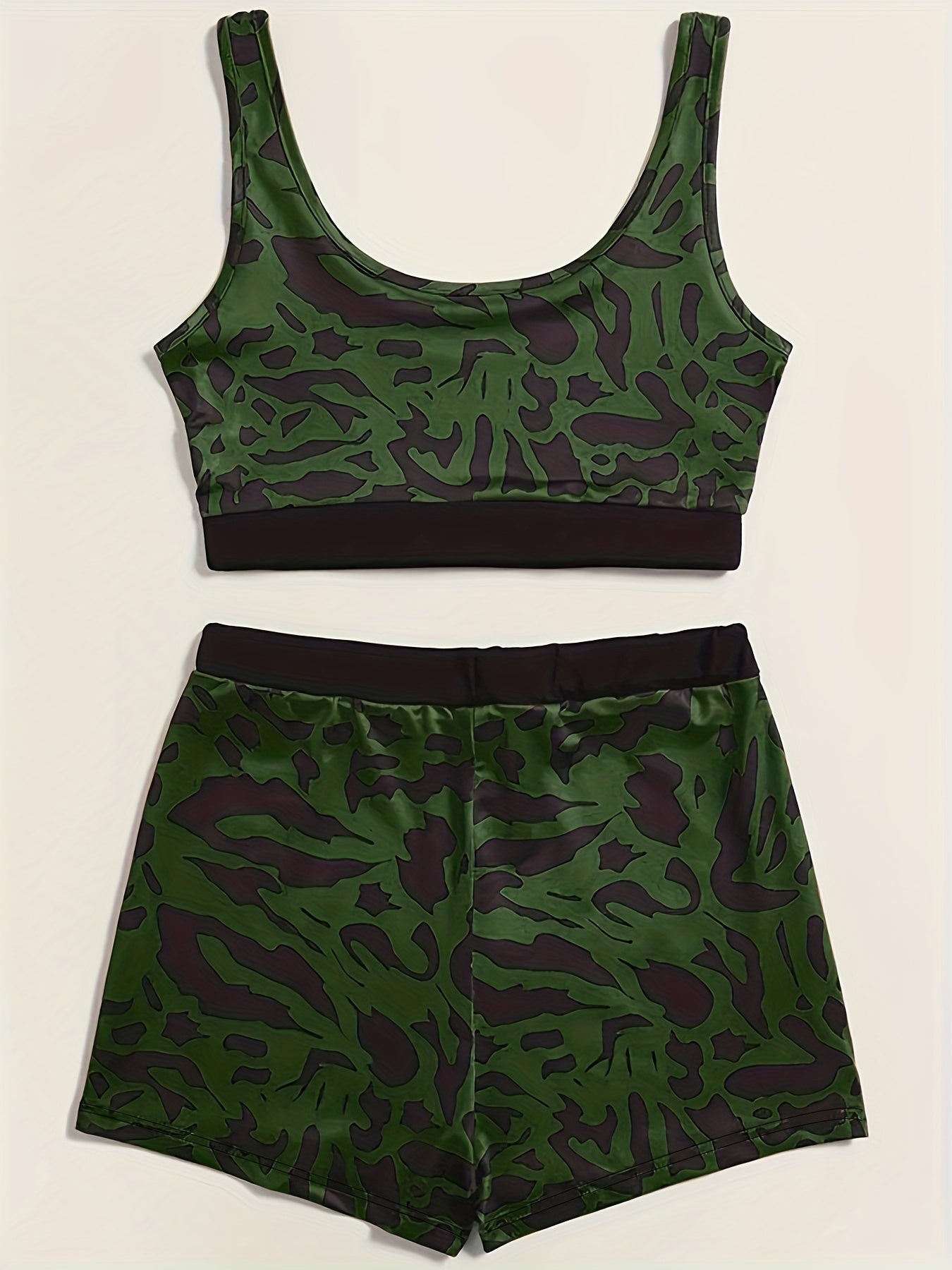 Plus Size Gothic Lingerie Set, Women&