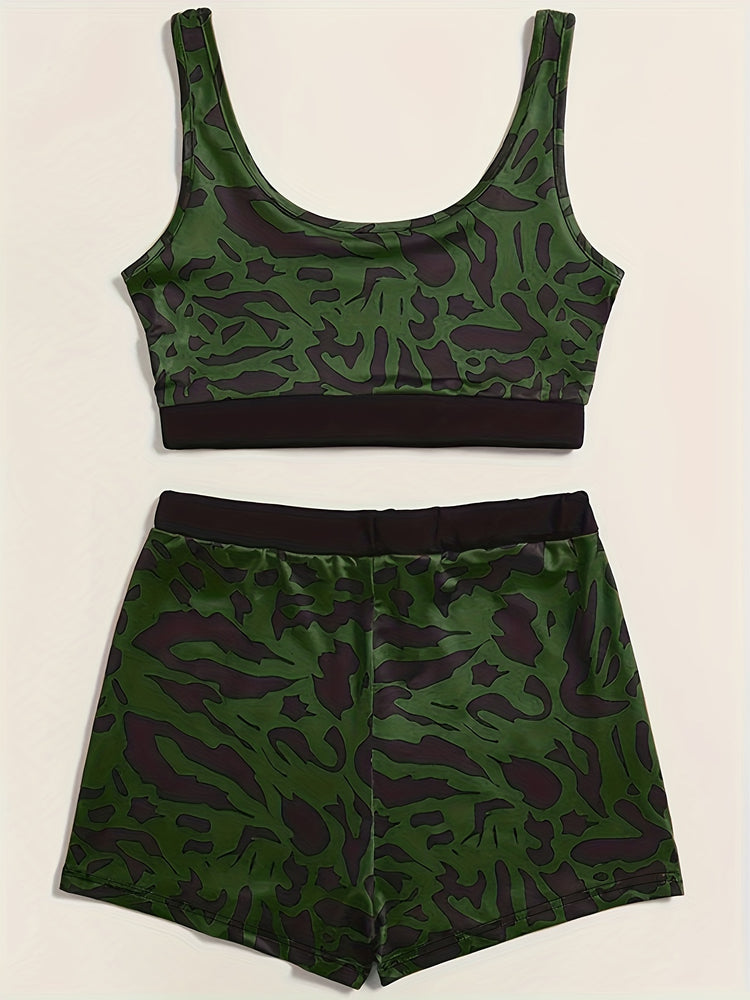 Plus Size Gothic Lingerie Set, Women&