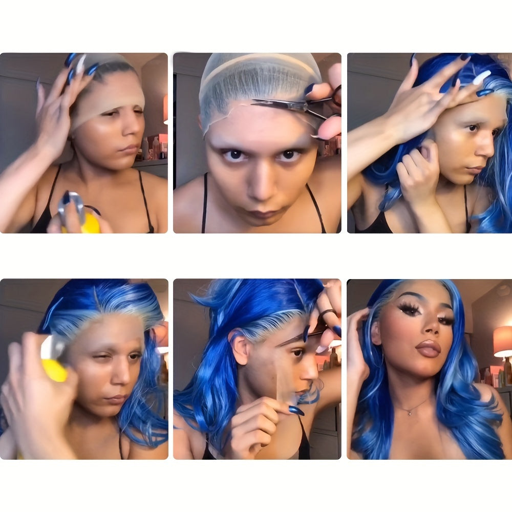 Synthetic 13x6 Lace Front Wigs 180 Density HD Lace Frontal Wigs For Women Long Straight Wigs Straight Hair Heat Resistant Fiber Hair Synthetic Lace Front Wigs 28inch - Lena & Miles Exquisite Boutique LLC.