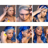 Synthetic 13x6 Lace Front Wigs 180 Density HD Lace Frontal Wigs For Women Long Straight Wigs Straight Hair Heat Resistant Fiber Hair Synthetic Lace Front Wigs 28inch - Lena & Miles Exquisite Boutique LLC.