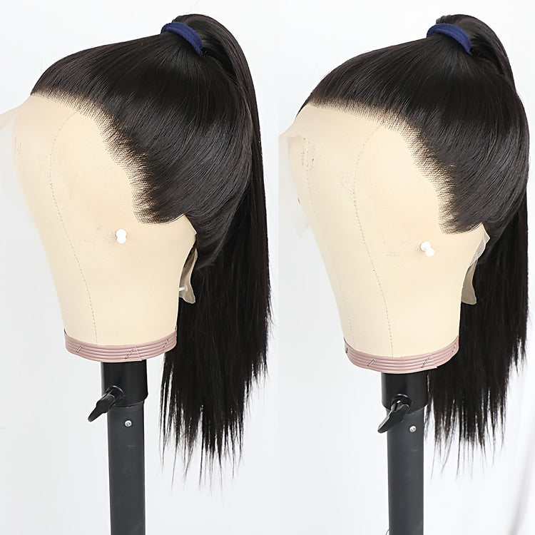 Synthetic 13x6 Lace Front Wigs 180 Density HD Lace Frontal Wigs For Women Long Straight Wigs Straight Hair Heat Resistant Fiber Hair Synthetic Lace Front Wigs 28inch - Lena & Miles Exquisite Boutique LLC.