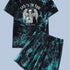 y2k 2Pcs Trendy Tie Dye Outfits For Men, Casual - Lena & Miles Exquisite Boutique LLC.