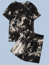 y2k 2Pcs Trendy Tie Dye Outfits For Men, Casual - Lena & Miles Exquisite Boutique LLC.