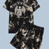 y2k 2Pcs Trendy Tie Dye Outfits For Men, Casual - Lena & Miles Exquisite Boutique LLC.