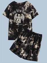 y2k 2Pcs Trendy Tie Dye Outfits For Men, Casual - Lena & Miles Exquisite Boutique LLC.