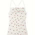 Sultry Floral Print Slip Dress, Criss Cross Back Sleeveless Babydoll, Women&