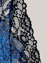 Floral Lace Teddy Bodysuit - Semi-Sheer, Deep V Backless, Open Crotch, Sexy Lingerie for Women - Elegant, Adult, Underwear, Halter Neck Design - Lena & Miles Exquisite Boutique LLC.