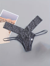 6pcs Floral Lace Panties, Hollow Out Breathable Intimates Panties, Women&