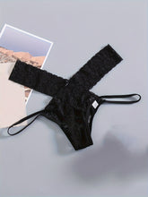 6pcs Floral Lace Panties, Hollow Out Breathable Intimates Panties, Women&