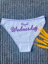 7 Pcs Letter Pint Bow Tie Briefs, Comfy & Breathable Mid-Rise Intimates Panties, Women&