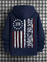 American Flag Print Men&
