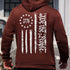 American Flag Print Men&