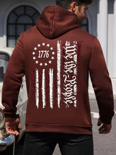 American Flag Print Men&