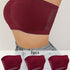 3pcs Strapless Bandeau Bras, Comfy & Soft Stretch Everyday Bra, Women&