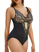 Wanfisto Lace Shapewear Bodysuit Tummy - Lena & Miles Exquisite Boutique LLC.