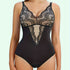 Wanfisto Lace Shapewear Bodysuit Tummy - Lena & Miles Exquisite Boutique LLC.