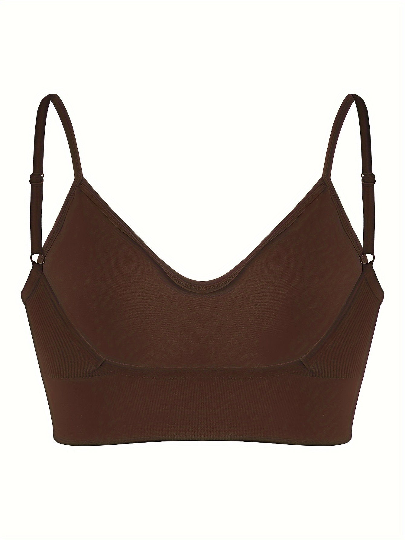 ComfyFit Solid Ribbed Sports Bra - Sports Bras for Women, Breathable Workout Fitness Intimates, Lingerie and Underwear with Superior Comfort and Support - Lena & Miles Exquisite Boutique LLC.