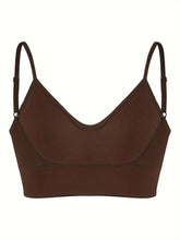 ComfyFit Solid Ribbed Sports Bra - Sports Bras for Women, Breathable Workout Fitness Intimates, Lingerie and Underwear with Superior Comfort and Support - Lena & Miles Exquisite Boutique LLC.