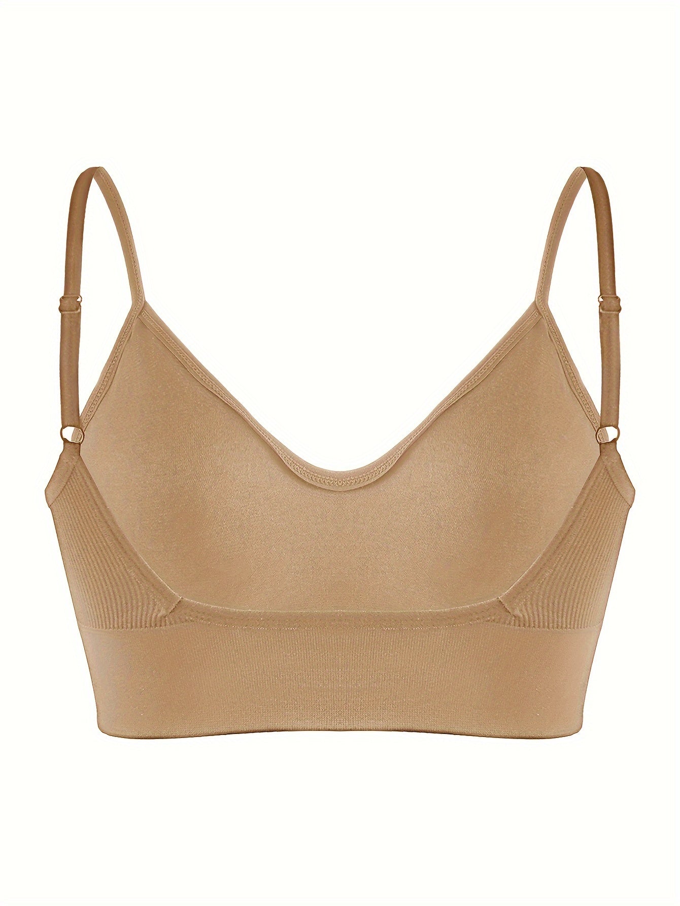 ComfyFit Solid Ribbed Sports Bra - Sports Bras for Women, Breathable Workout Fitness Intimates, Lingerie and Underwear with Superior Comfort and Support - Lena & Miles Exquisite Boutique LLC.