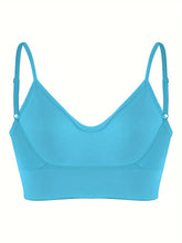 ComfyFit Solid Ribbed Sports Bra - Sports Bras for Women, Breathable Workout Fitness Intimates, Lingerie and Underwear with Superior Comfort and Support - Lena & Miles Exquisite Boutique LLC.