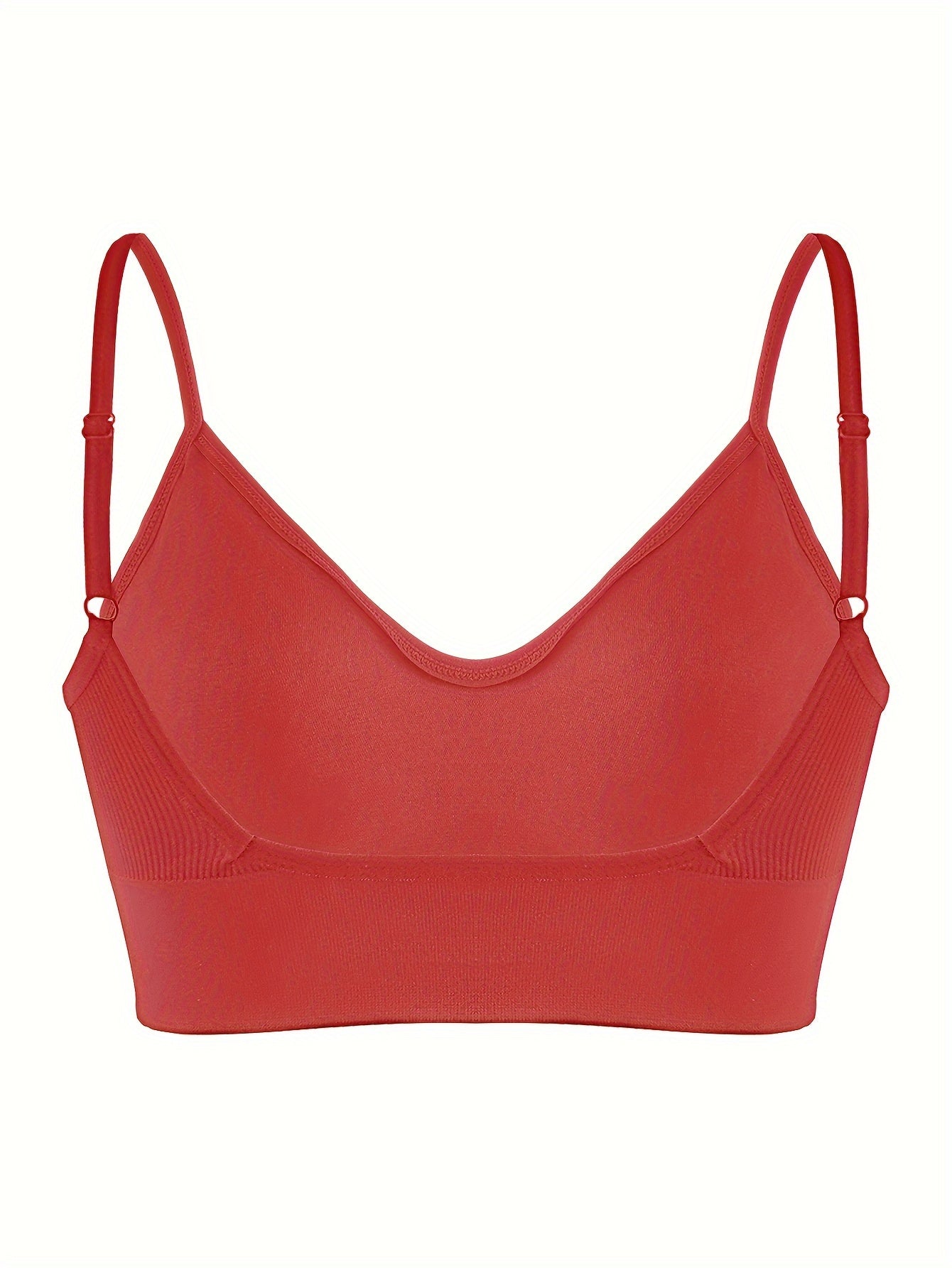 ComfyFit Solid Ribbed Sports Bra - Sports Bras for Women, Breathable Workout Fitness Intimates, Lingerie and Underwear with Superior Comfort and Support - Lena & Miles Exquisite Boutique LLC.