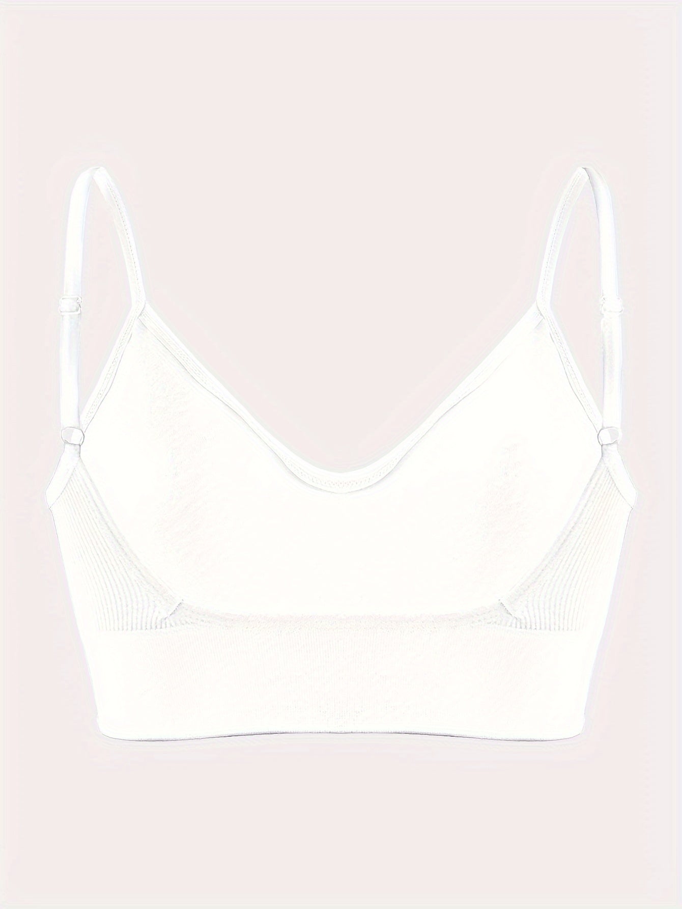 ComfyFit Solid Ribbed Sports Bra - Sports Bras for Women, Breathable Workout Fitness Intimates, Lingerie and Underwear with Superior Comfort and Support - Lena & Miles Exquisite Boutique LLC.