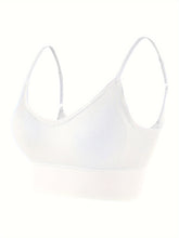 ComfyFit Solid Ribbed Sports Bra - Sports Bras for Women, Breathable Workout Fitness Intimates, Lingerie and Underwear with Superior Comfort and Support - Lena & Miles Exquisite Boutique LLC.