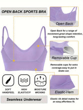 ComfyFit Solid Ribbed Sports Bra - Sports Bras for Women, Breathable Workout Fitness Intimates, Lingerie and Underwear with Superior Comfort and Support - Lena & Miles Exquisite Boutique LLC.