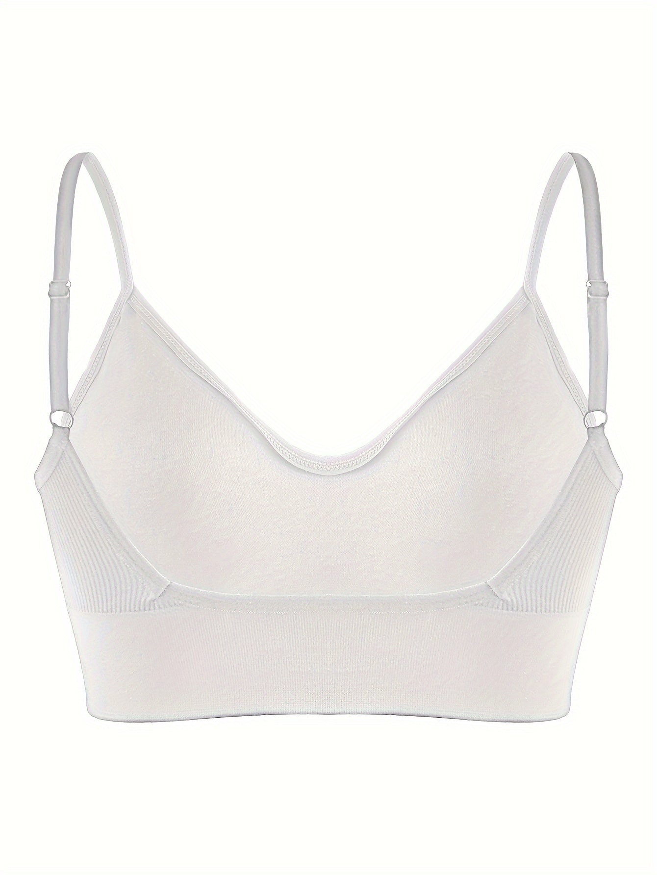 ComfyFit Solid Ribbed Sports Bra - Sports Bras for Women, Breathable Workout Fitness Intimates, Lingerie and Underwear with Superior Comfort and Support - Lena & Miles Exquisite Boutique LLC.