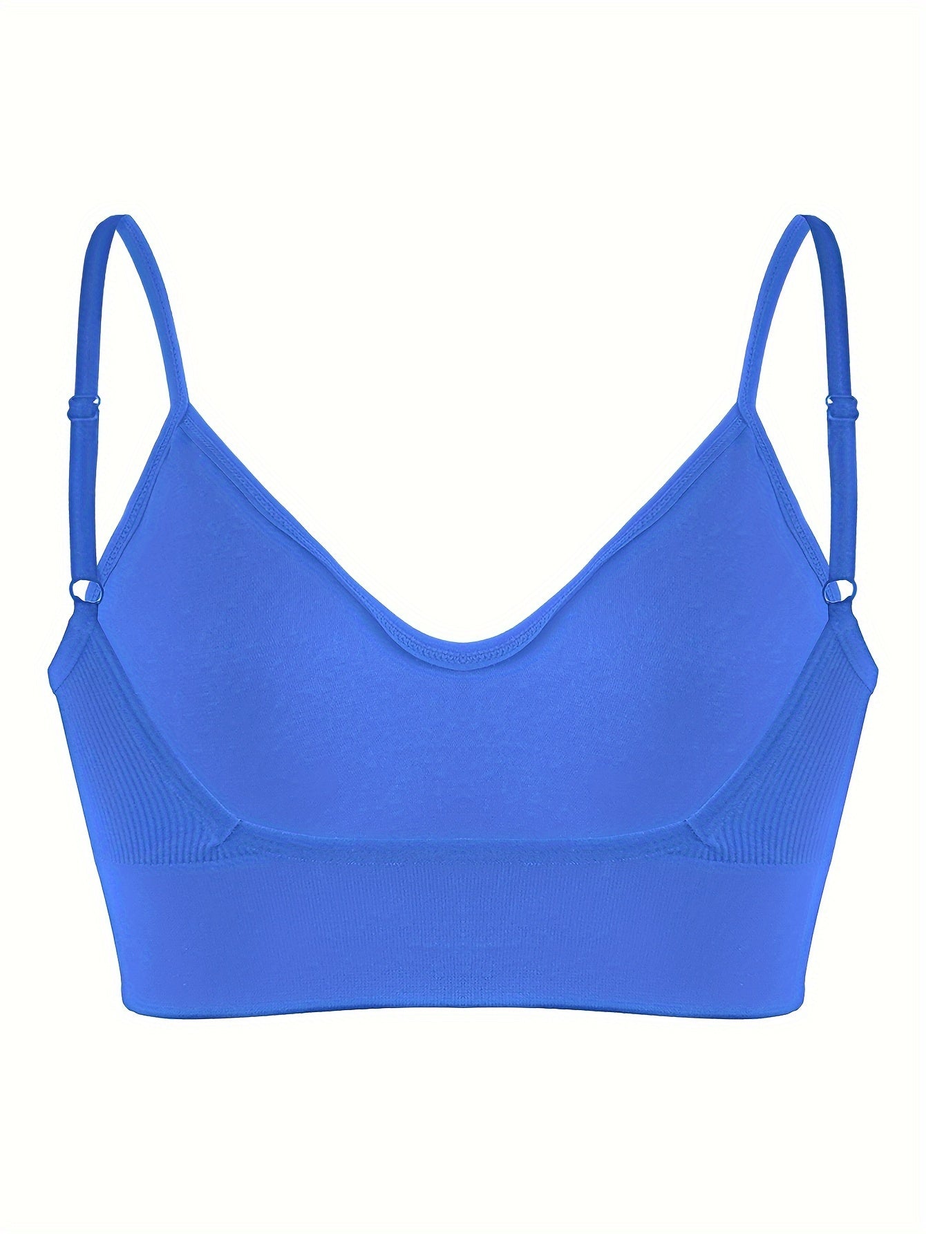 ComfyFit Solid Ribbed Sports Bra - Sports Bras for Women, Breathable Workout Fitness Intimates, Lingerie and Underwear with Superior Comfort and Support - Lena & Miles Exquisite Boutique LLC.