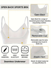 ComfyFit Solid Ribbed Sports Bra - Sports Bras for Women, Breathable Workout Fitness Intimates, Lingerie and Underwear with Superior Comfort and Support - Lena & Miles Exquisite Boutique LLC.