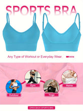 ComfyFit Solid Ribbed Sports Bra - Sports Bras for Women, Breathable Workout Fitness Intimates, Lingerie and Underwear with Superior Comfort and Support - Lena & Miles Exquisite Boutique LLC.