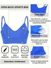 ComfyFit Solid Ribbed Sports Bra - Sports Bras for Women, Breathable Workout Fitness Intimates, Lingerie and Underwear with Superior Comfort and Support - Lena & Miles Exquisite Boutique LLC.