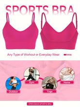 ComfyFit Solid Ribbed Sports Bra - Sports Bras for Women, Breathable Workout Fitness Intimates, Lingerie and Underwear with Superior Comfort and Support - Lena & Miles Exquisite Boutique LLC.
