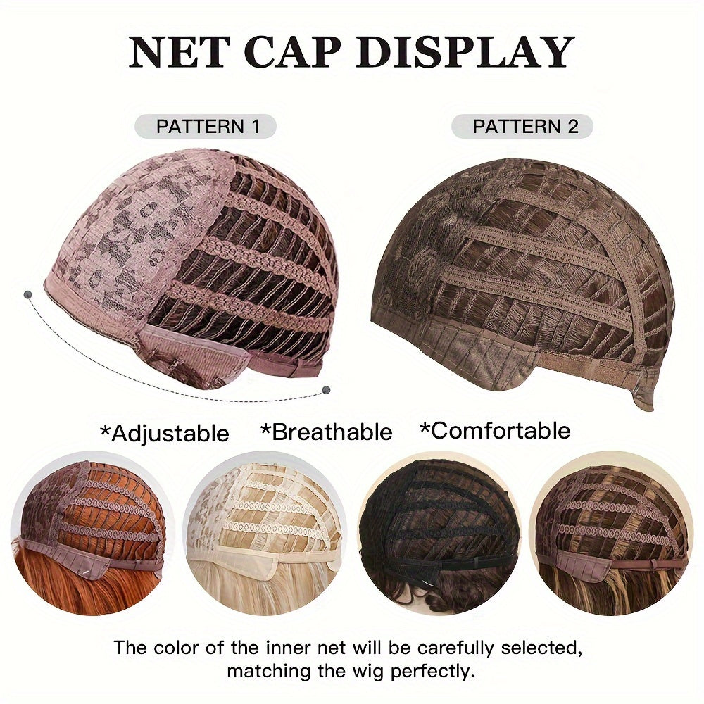 Long Ombre Blonde Hair Wig Natural Looking Layered Wavy Wigs For Women Heat Resistant Hair Wig Cosplay Party Synthetic Wig - Lena & Miles Exquisite Boutique LLC.