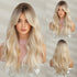 Long Ombre Blonde Hair Wig Natural Looking Layered Wavy Wigs For Women Heat Resistant Hair Wig Cosplay Party Synthetic Wig - Lena & Miles Exquisite Boutique LLC.