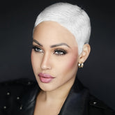 White Pixie Cut Wigs For Sexy Women Short Blond Synthetic Hair Wigs None Lace Wigs - Lena & Miles Exquisite Boutique LLC.