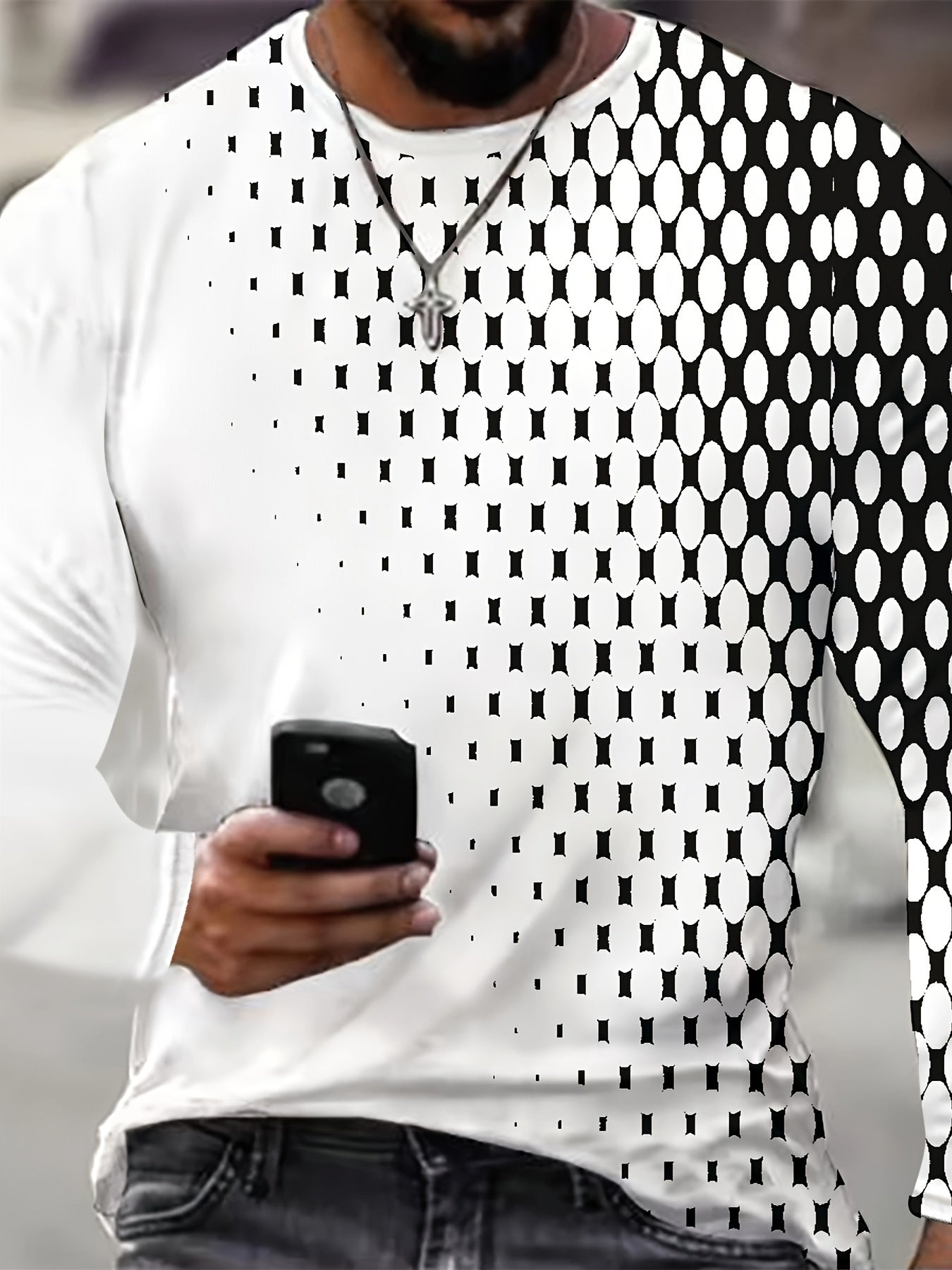 Geometric Pattern Men&